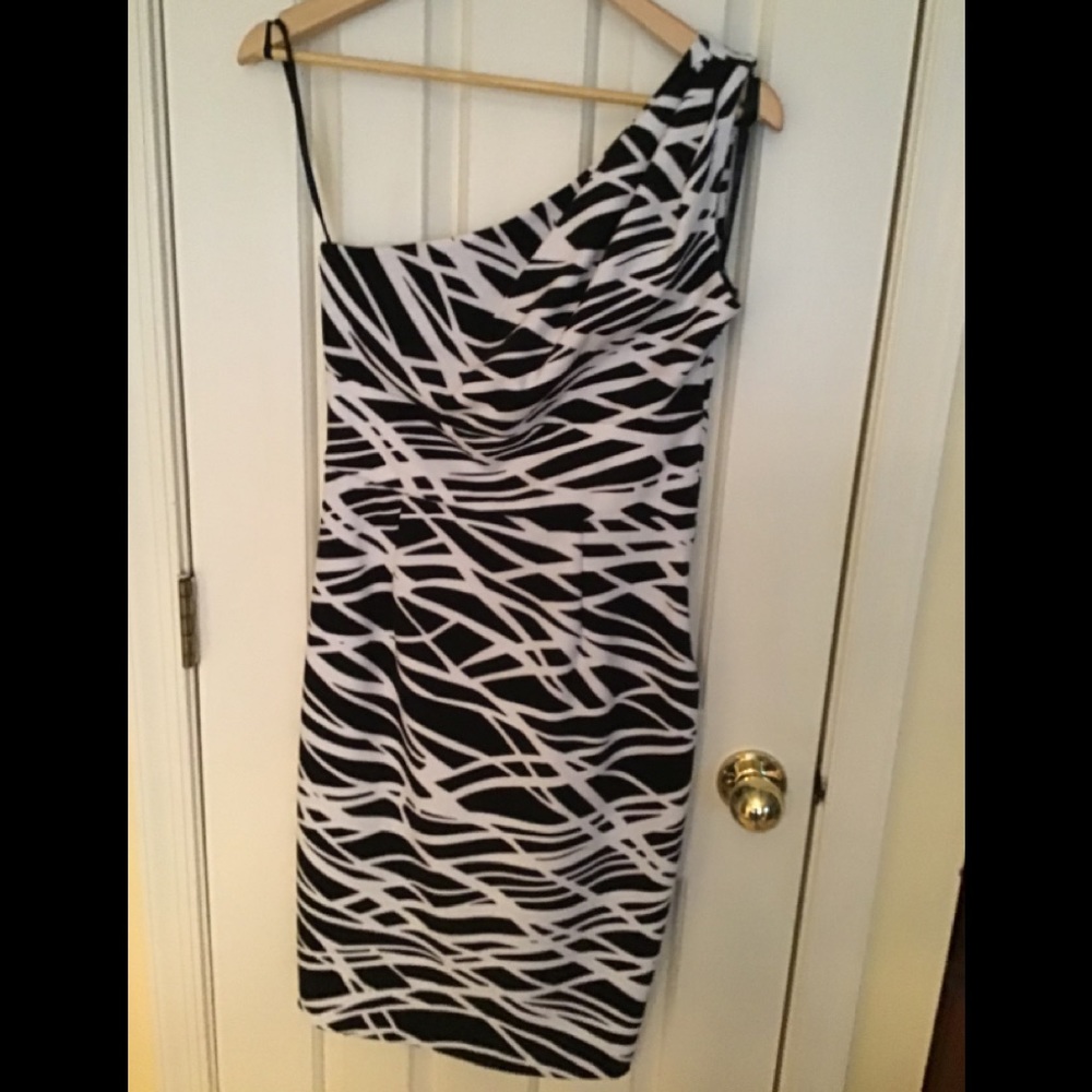 One Shouldered CK Dress